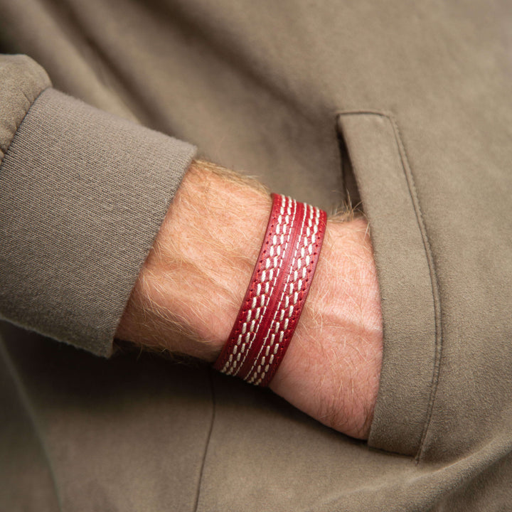 Cricket Leather Bracelet