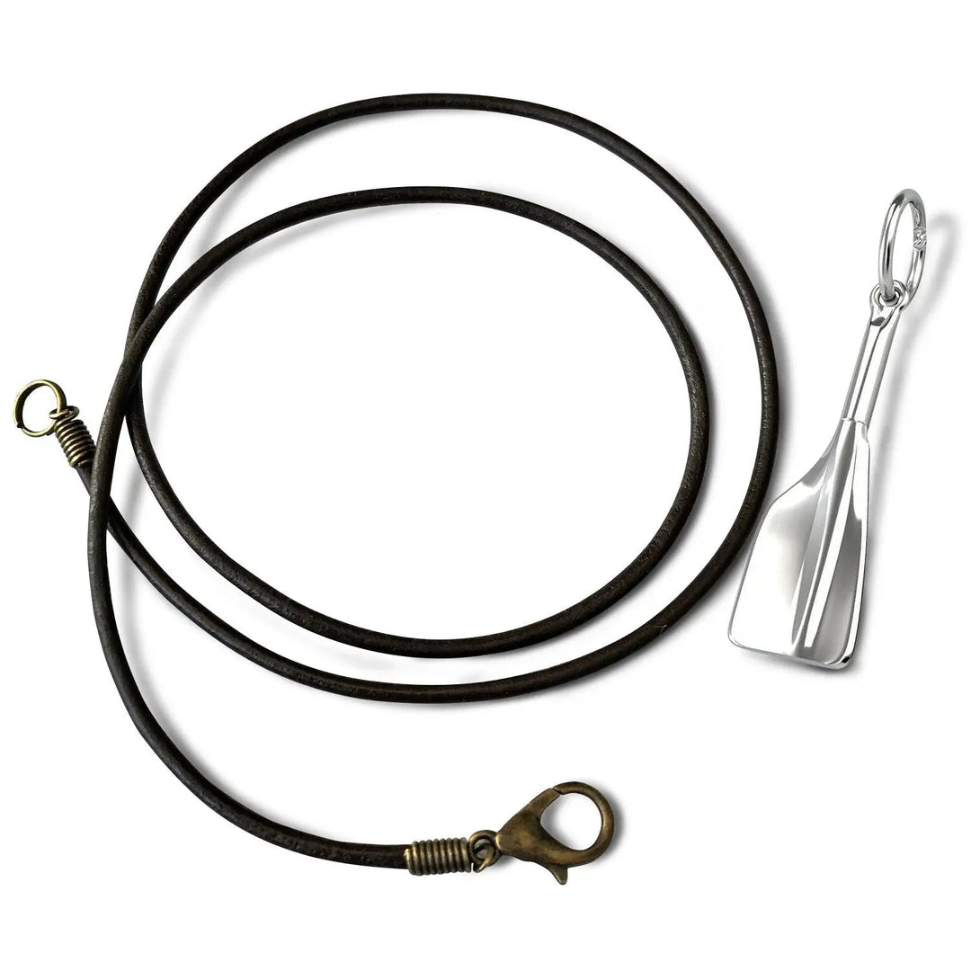 Rowing Oar Blade Pendant - Strokeside Designs rowing gifts - rowing jewellery
