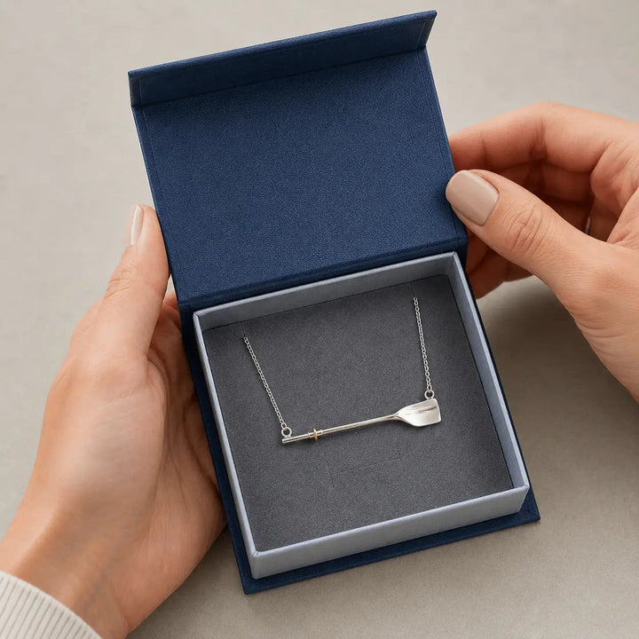 Rowing Full Oar Necklace