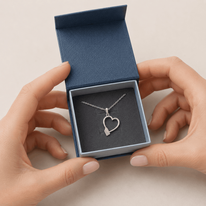 Rowing Heart Pendant