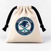 Branded field hockey club presentation pouch