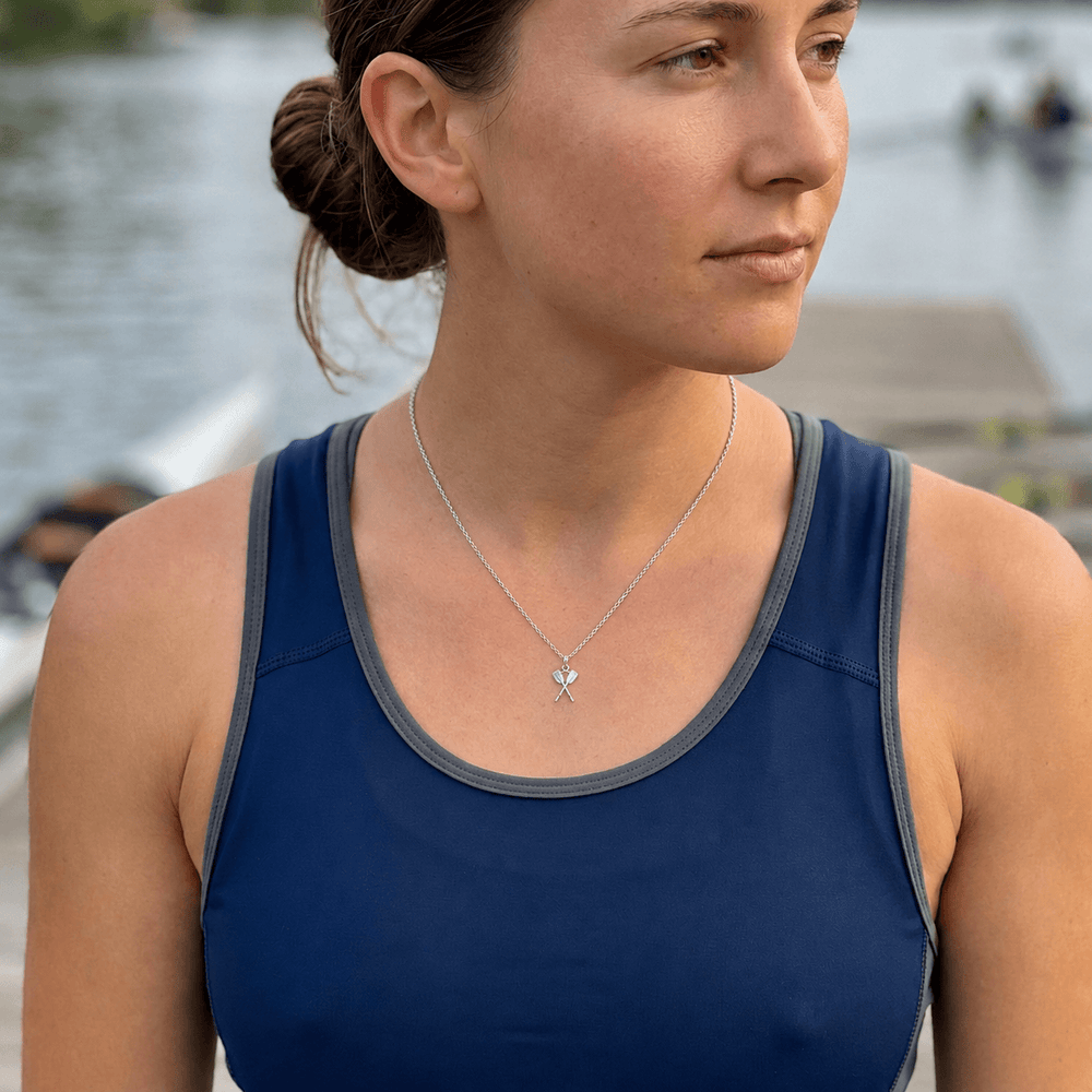 Crossed Oars Pendant