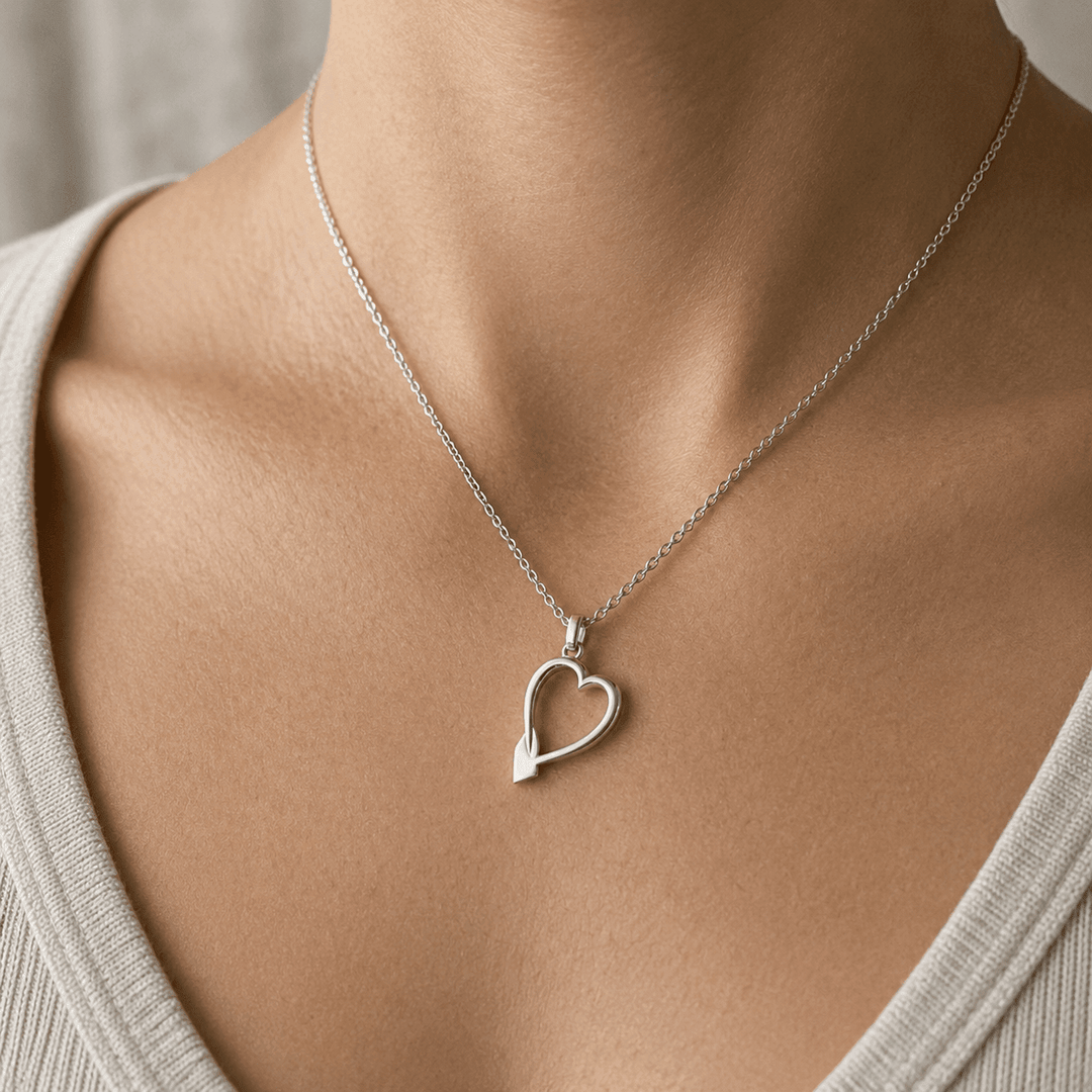 Rowing Heart Pendant