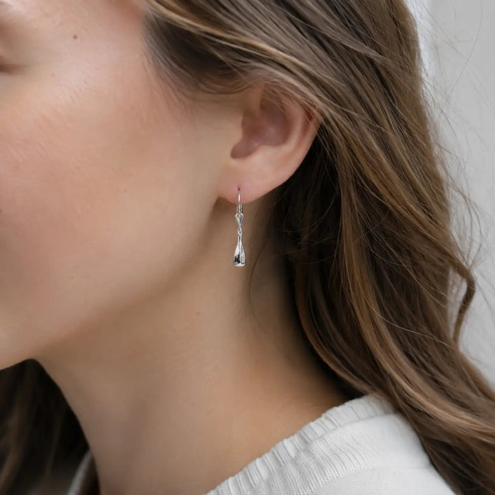 Rowing Hanging Earrings: Small Blade