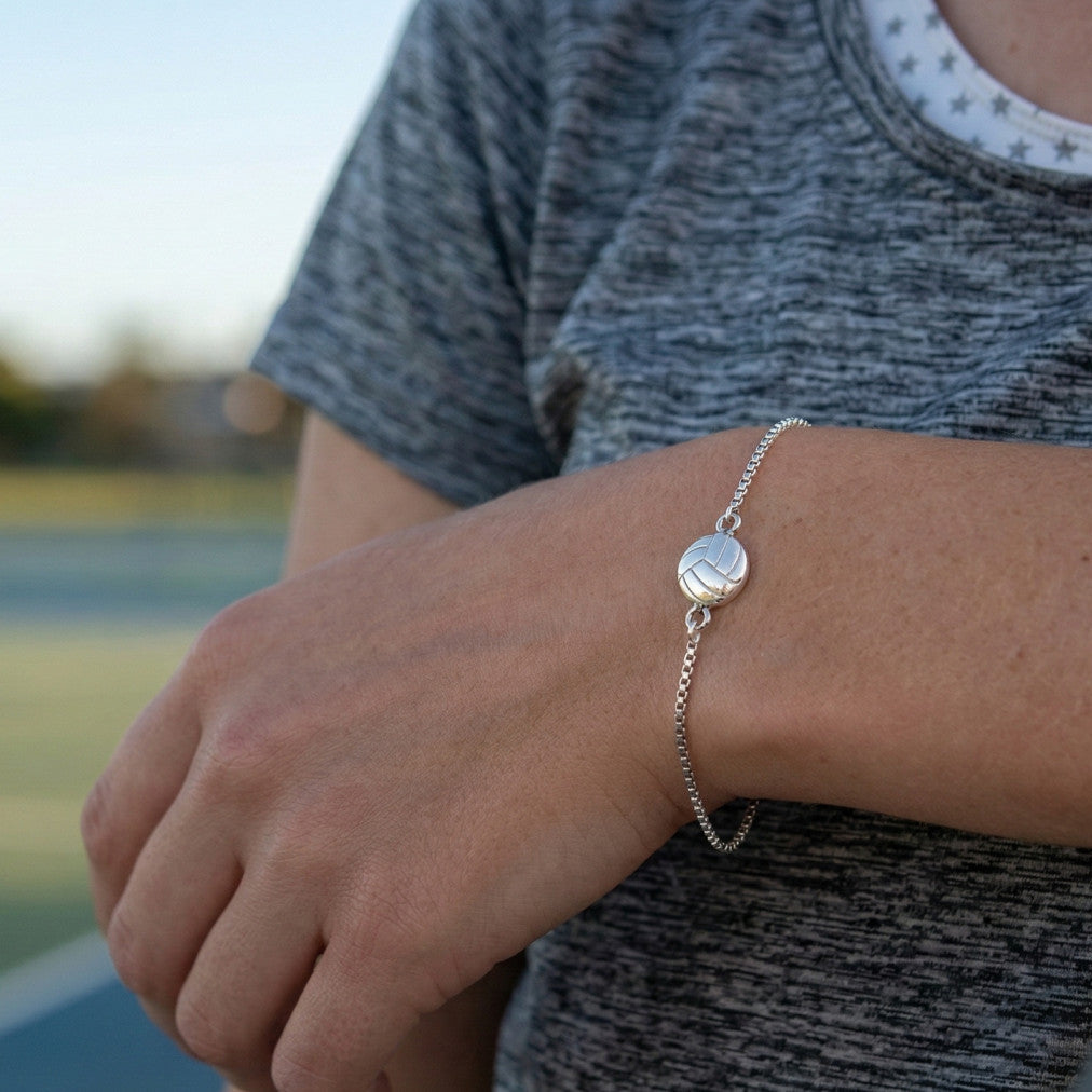 Netball Chain Bracelet