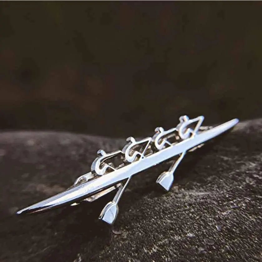 Rowing Four Tie Tack