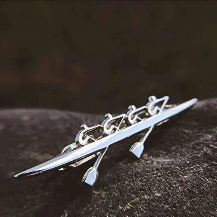 Rowing Four Tie Tack