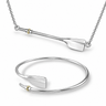 Bundle hero: Rowing Full Oar Necklace & Bracelet Set
