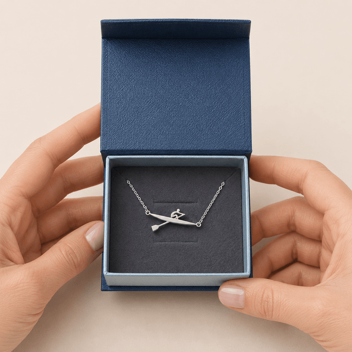 Rowing Single Scull Necklace