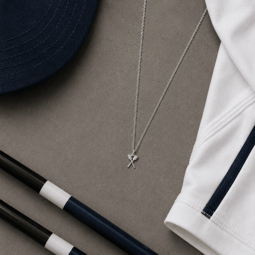 Crossed Oars Pendant