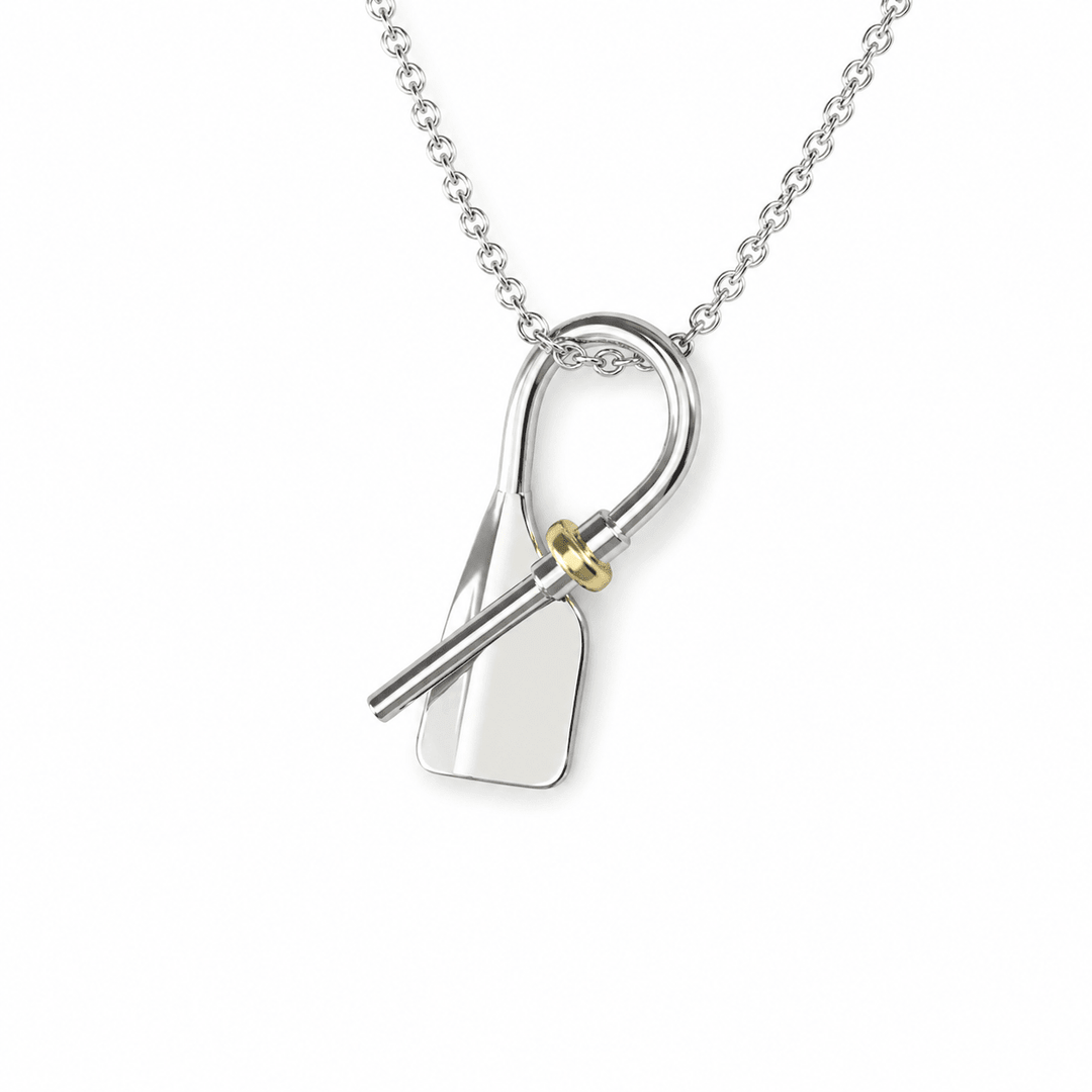 Rowing Bent Oar Pendant