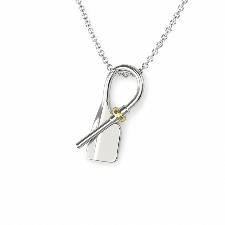 Rowing Bent Oar Pendant