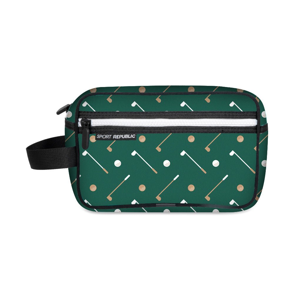 Golf Wash Bag Green