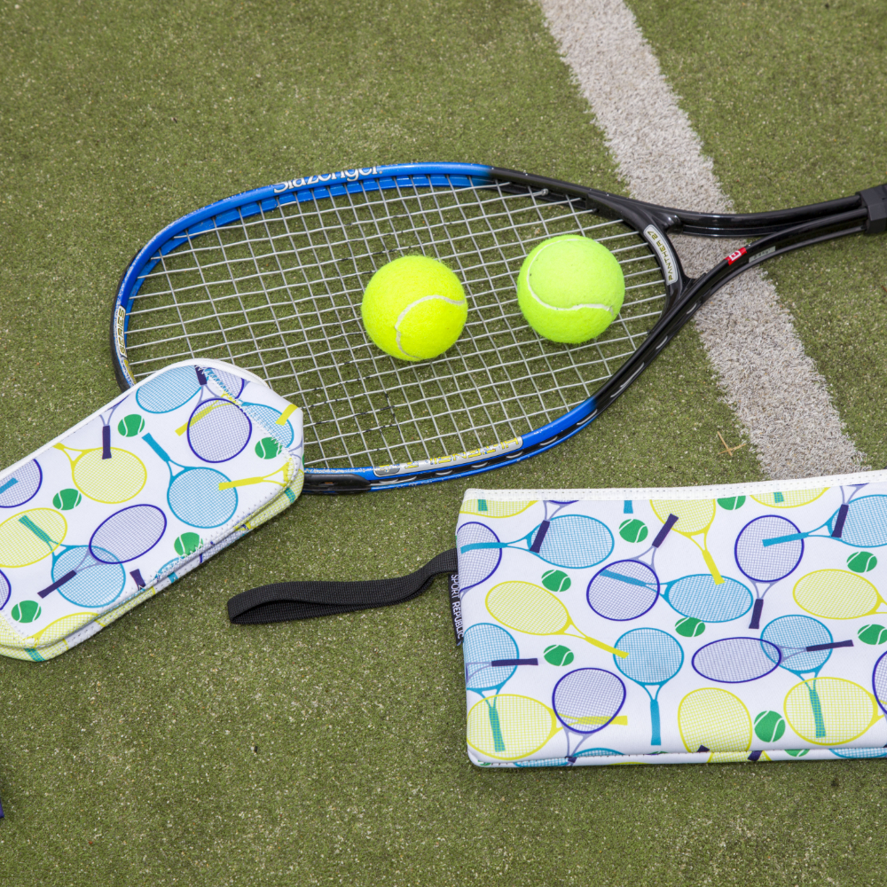 Tennis Flat Pouch - Wet Bag