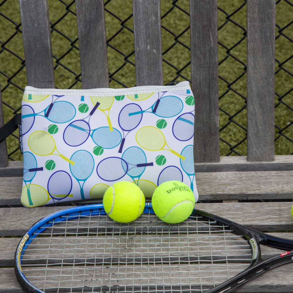 Tennis Flat Pouch - Wet Bag