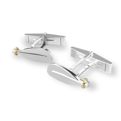 Kayak Men's Paddle Cuff Links Men Strokeside Designs 