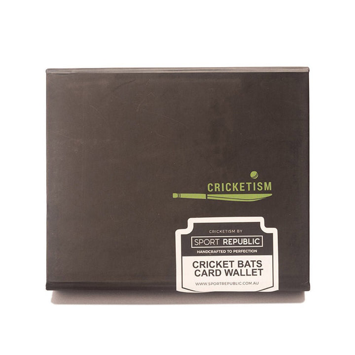 Cricketschläger-Kartenetui + Schlüsselanhänger