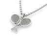 Tennis Double Rackets Pendant