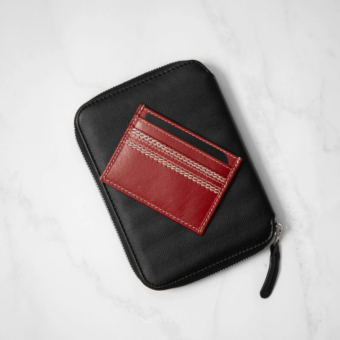 Cricket Card Wallet ( Full Leather )