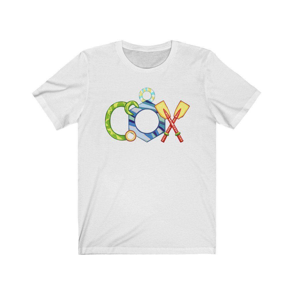 COX - Short Sleeve Tee T-Shirt Printify White XS 