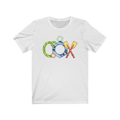 COX - Short Sleeve Tee T-Shirt Printify White XS 