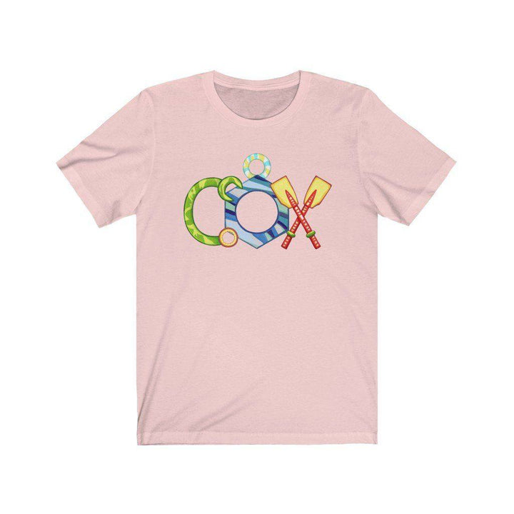 COX - Short Sleeve Tee T-Shirt Printify Soft Pink XS 