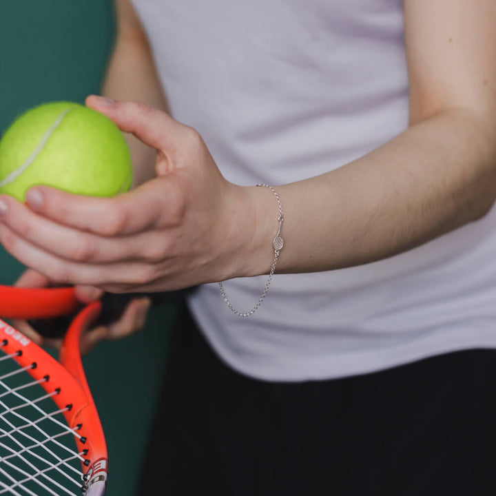 Tennisschläger-Armband