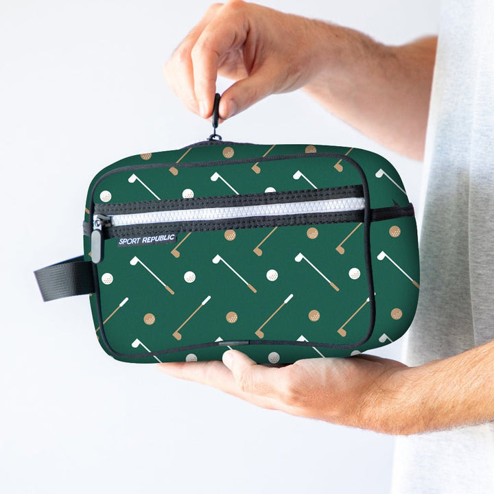 Golf Wash Bag Green