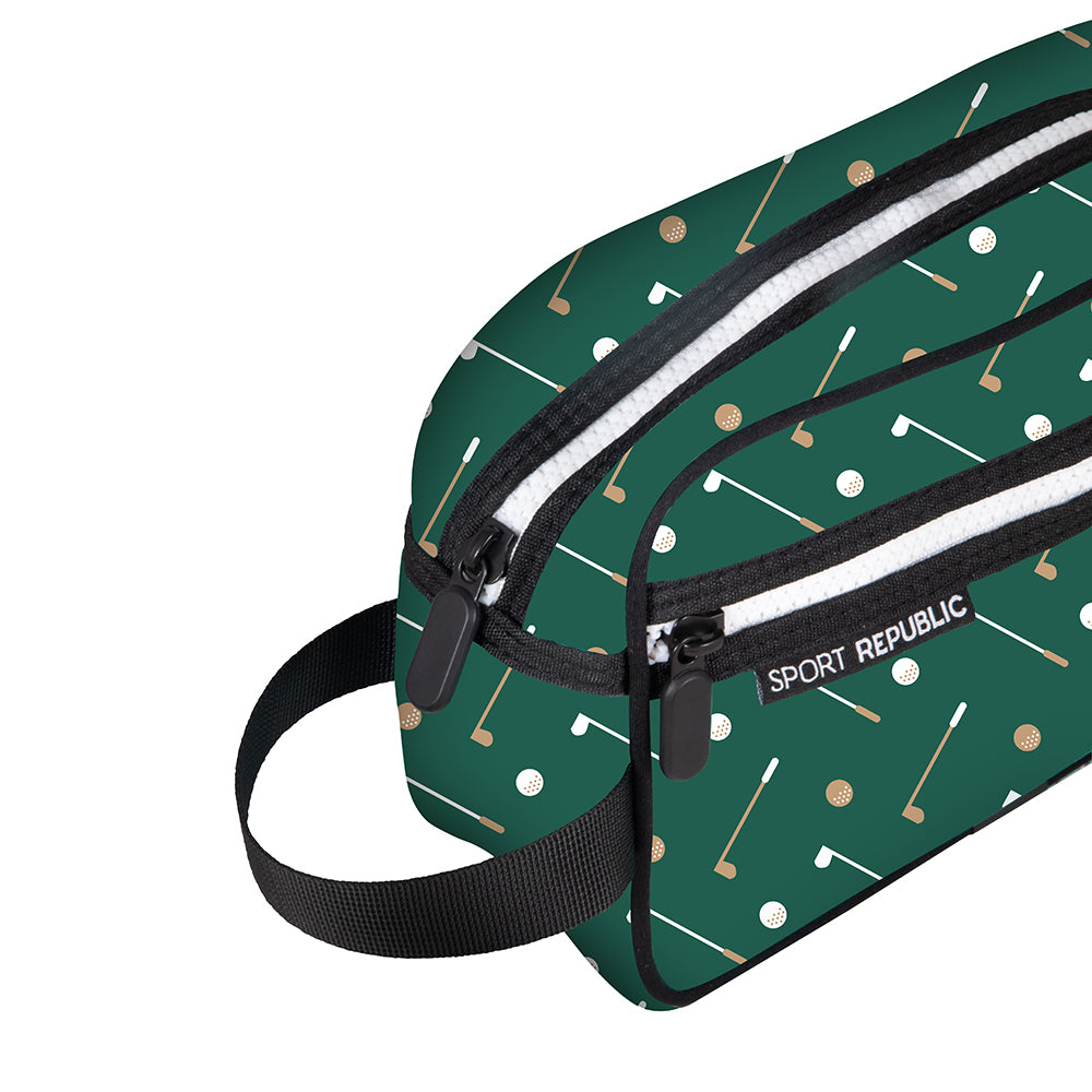 Golf Wash Bag Green