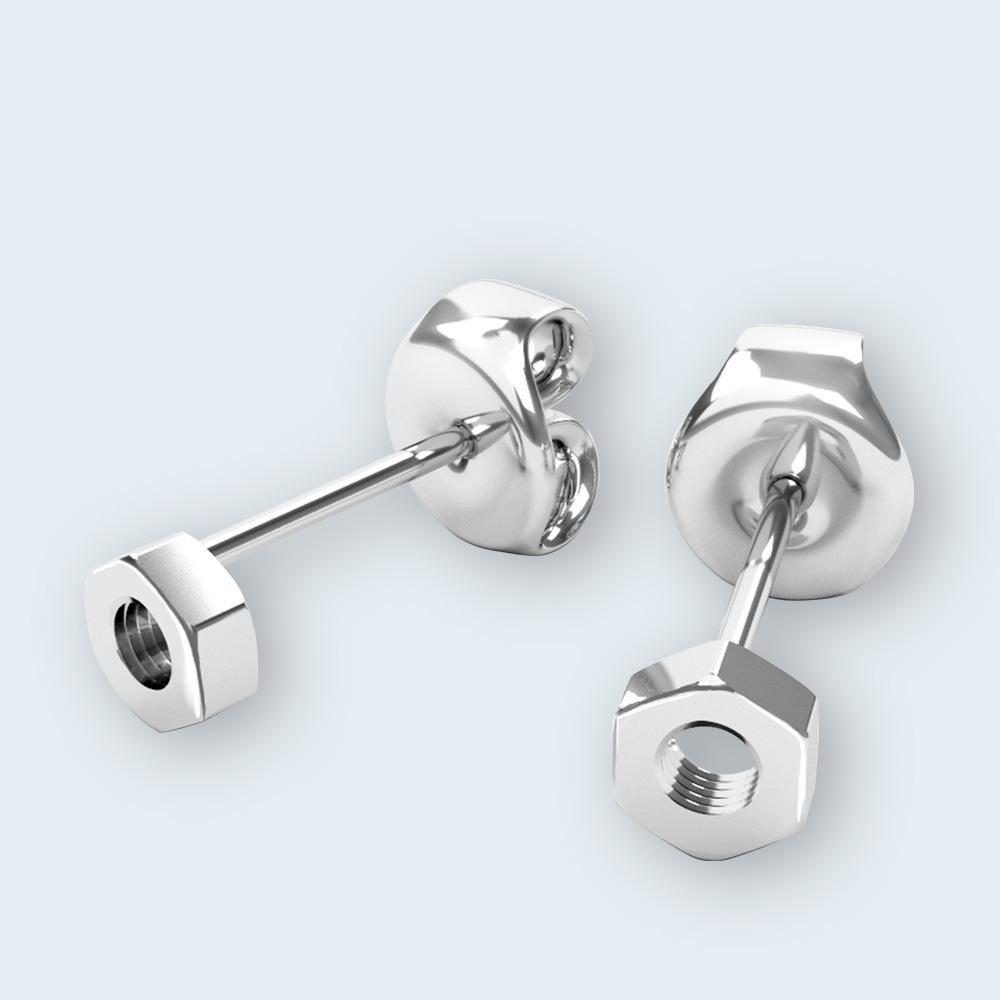 Nut Earrings Earring Strokeside Designs 