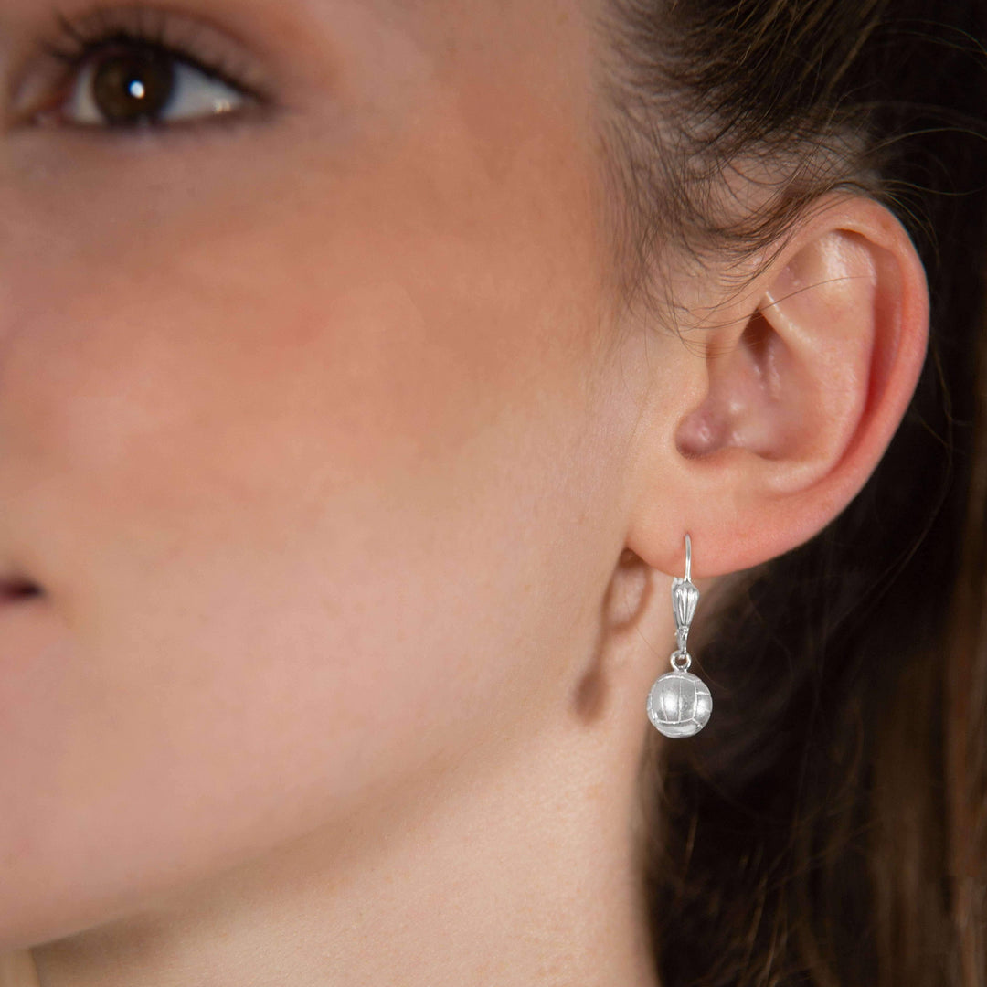 Netball Hanging Earrings Sport Republic 