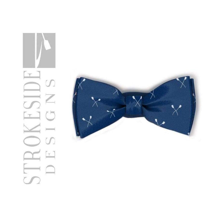 Rowing Bowtie Blue Crossed Oars Rowing Clothing