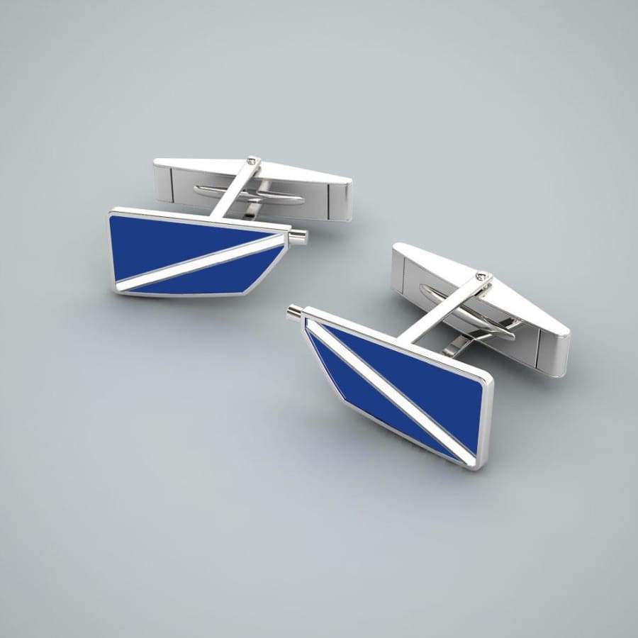 Rowing Custom Oar Cuff Links - Strokeside AU