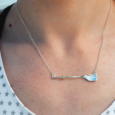 Rowing Full Oar Necklace