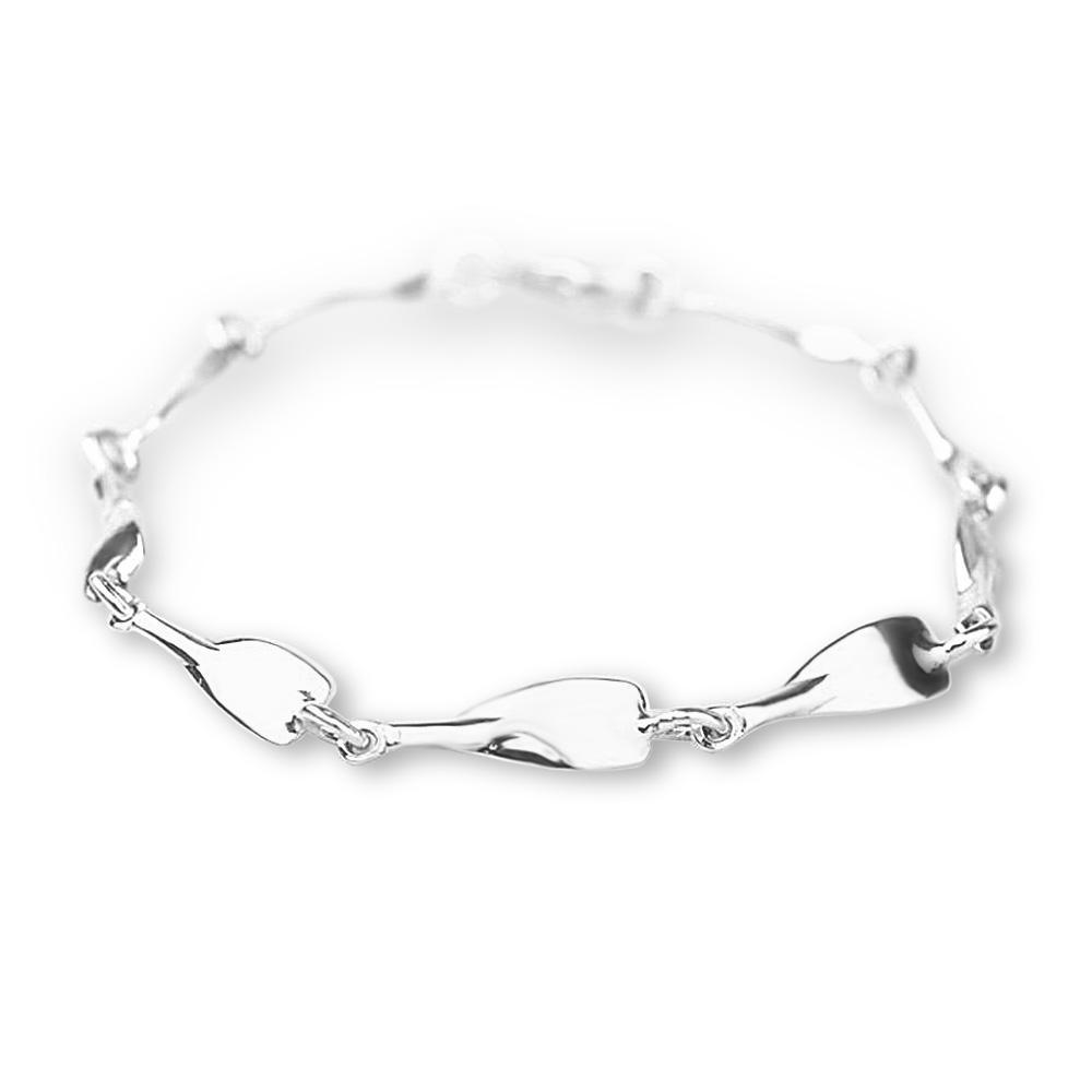 Rowing Small Oar Bracelet Bracelet Strokeside Designs 