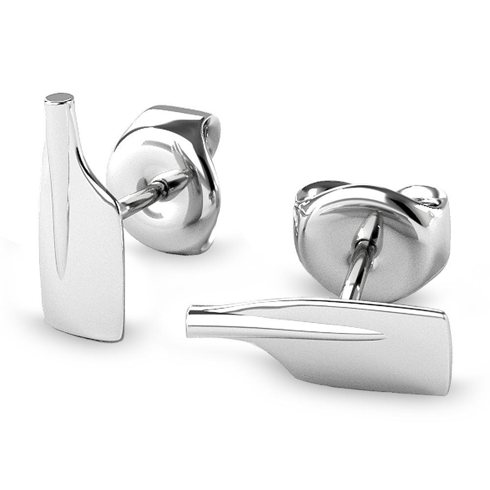 Rowing Cleaver Oar Stud Earrings Earring Strokeside Designs 