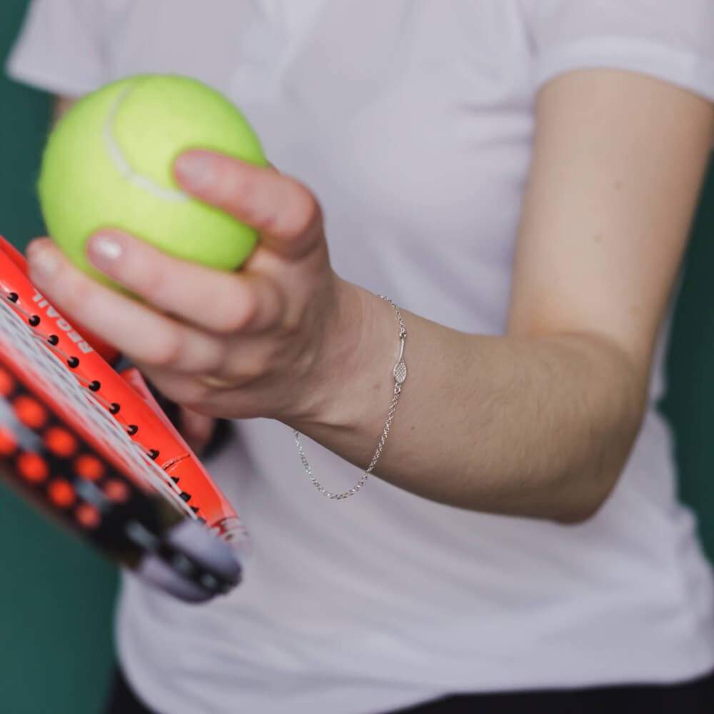 Tennisschläger-Armband