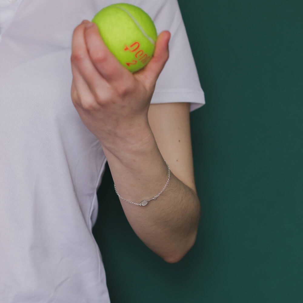Tennisschläger-Armband