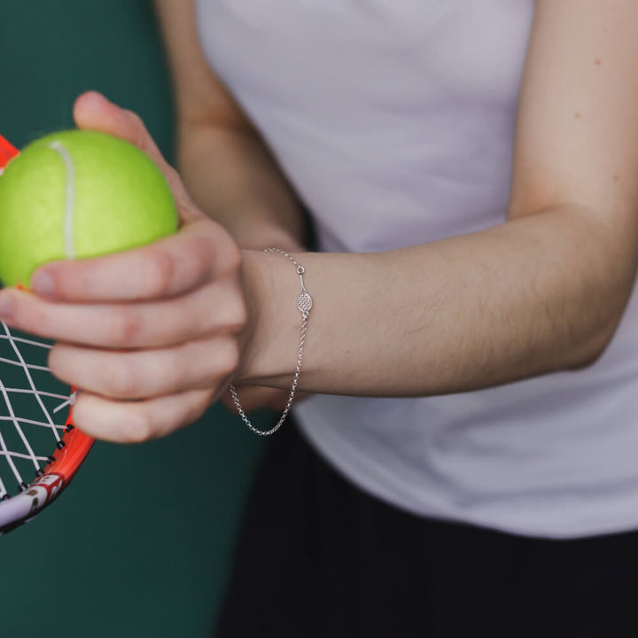 Tennisschläger-Armband