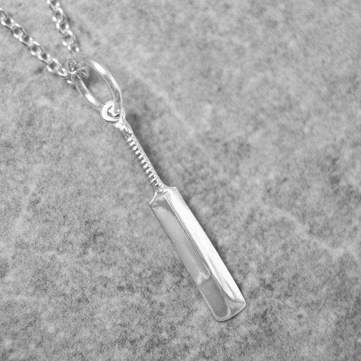 Women's Cricket Bat Pendant thecricketism 